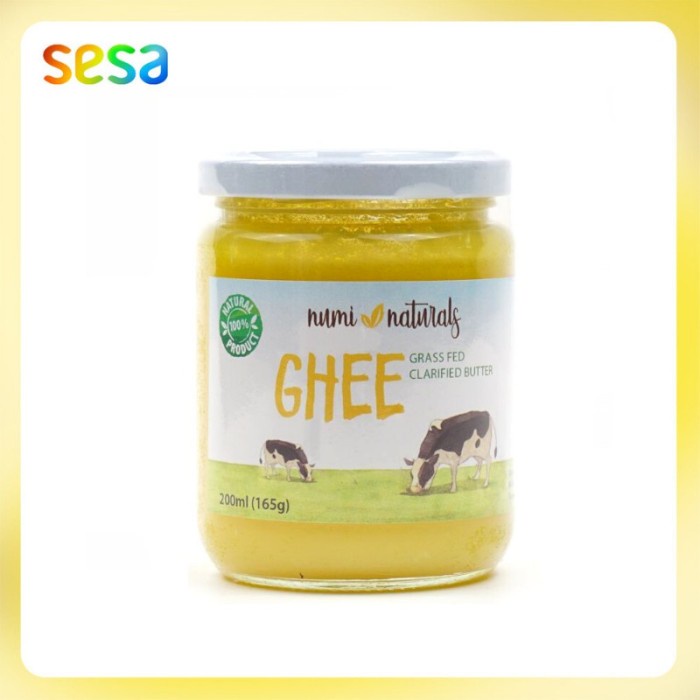 

c011cc Ghee Numi Naturals Grass Fed Butter 200 Ml Xa201As