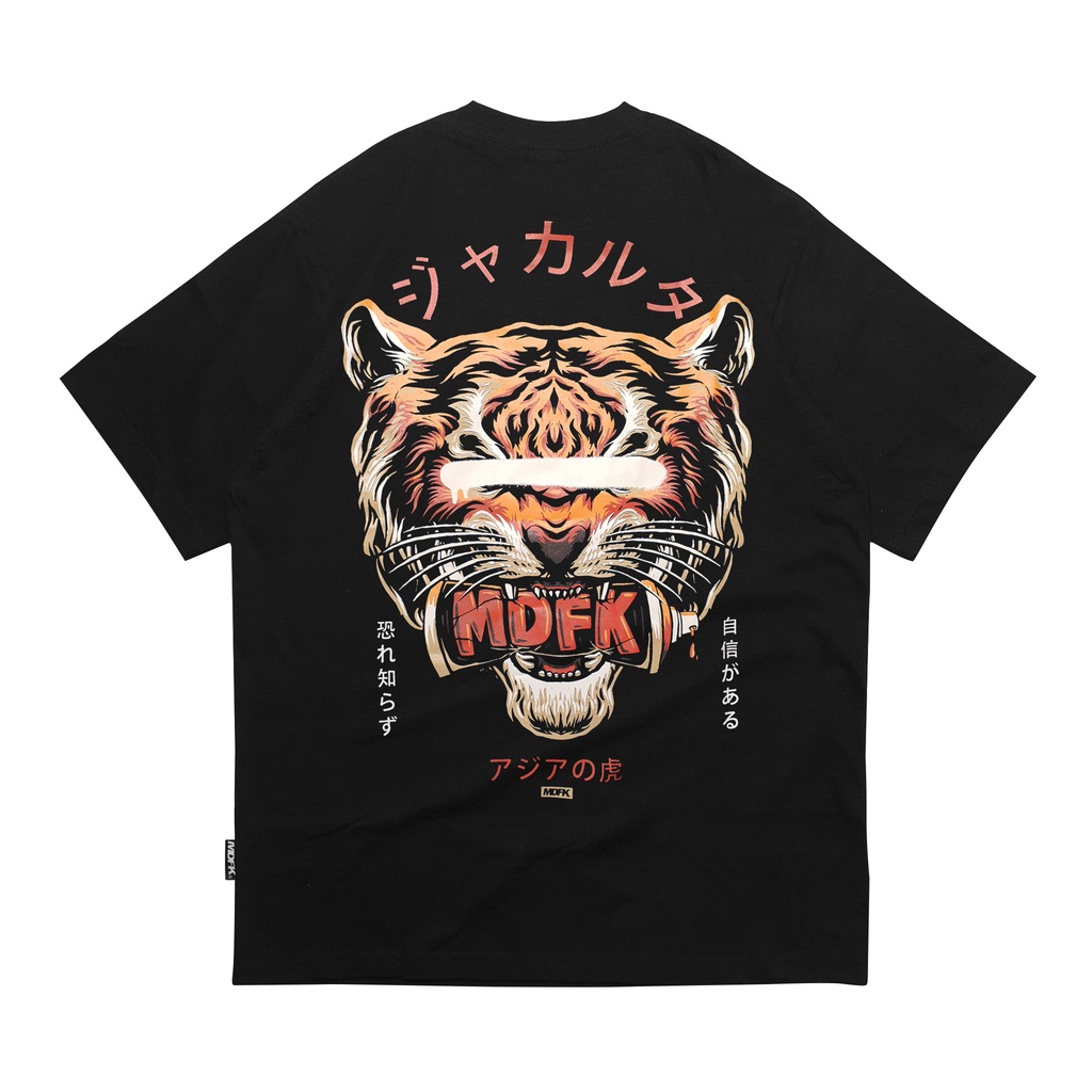 MDFK ASIAN TIGER JAPAN STYLE T SHIRT OVERSIZE