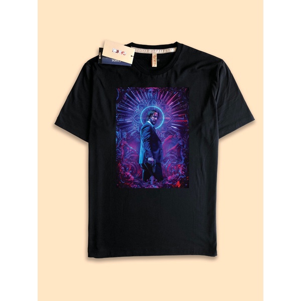 Kaos Tshirt John Wick Poster 3D