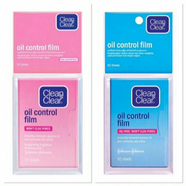 Clean n clear oil control film kertas minyak wajah