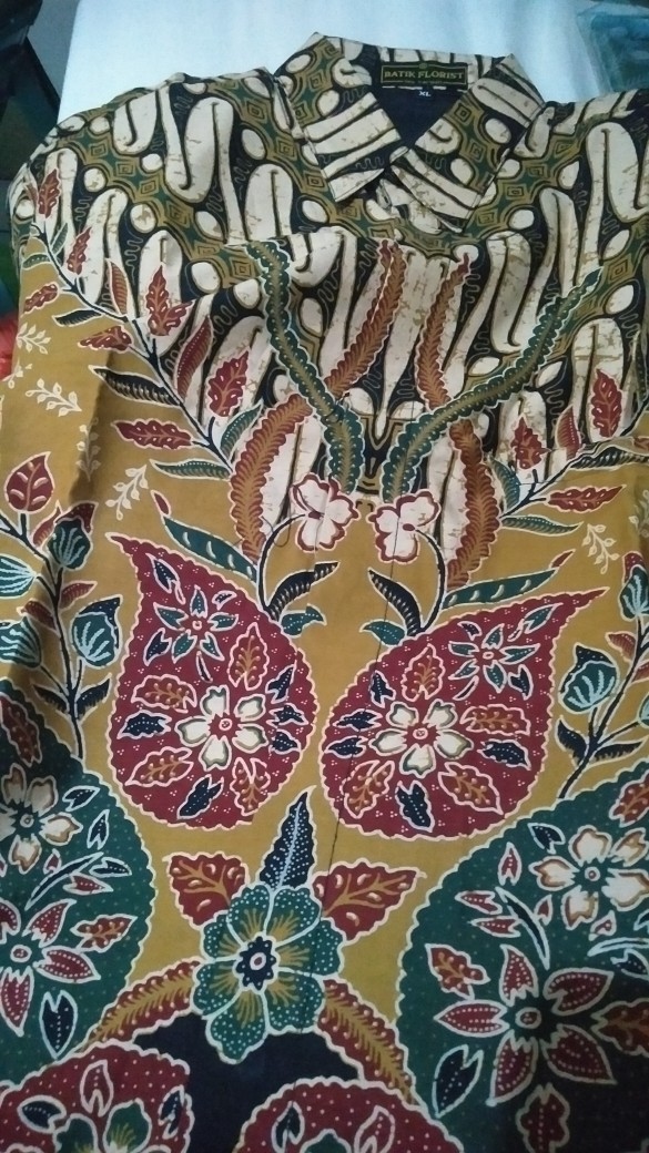 Batik Solo Parang Bledak Kemeja Pria Katun Bledak Sragenan Full Furing