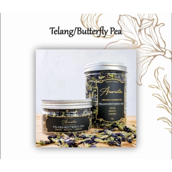 

TEA TELANG - Jual BUNGA HARVEST GOLDEN 115GR BUTTERFLY TEH PEA Diskon