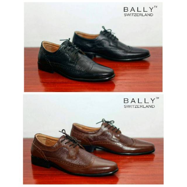 SEPATU PANTOFEL BALLY KANTOR FORMAL DINAS LAPANGAN KERJA CASUAL TREN IMPORT GRADE ORIGINAL