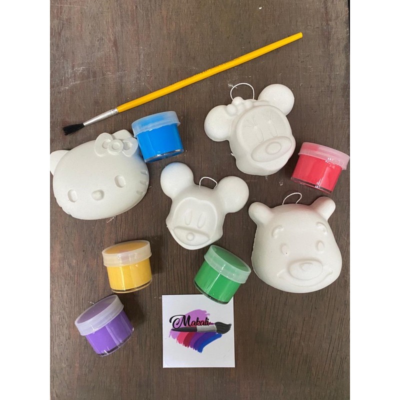 

D.I.Y painting gypsum kit Disney Series by Makali.id