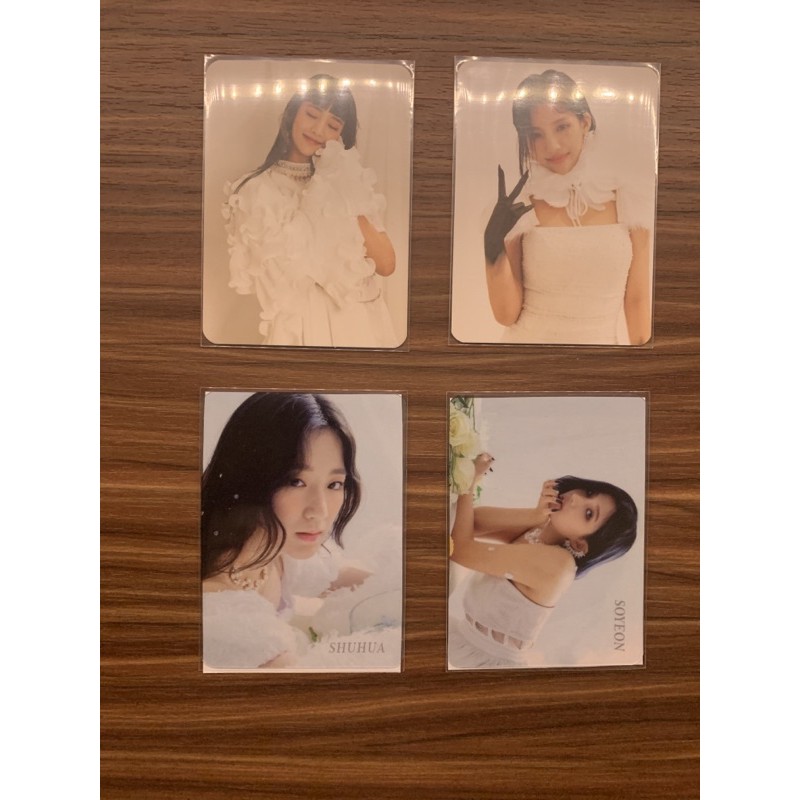 WTS Gidle (G)idle (G)-idle (G)i-dle I Trust Photocard Clear PC Minnie Soyeon Shuhua