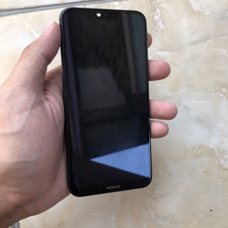 lcd nokia 6.1 plus ori copotan normal plus bazel