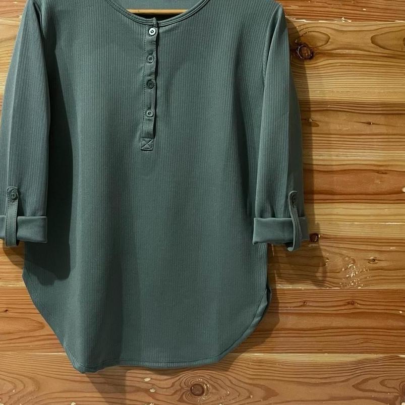 KAOS ATASAN FH3NOMENAL POLOS BRANDED LENGAN PANJANG BUSUI TERBARU/BAJU SIMPEL ELEGAN MODIS WANITA LE