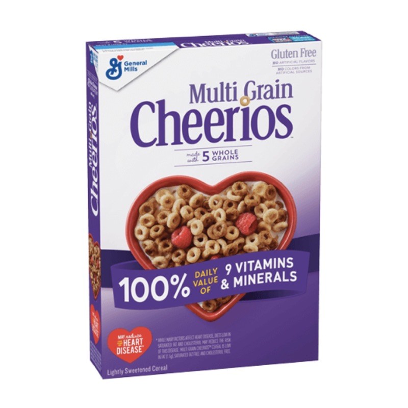 

General mill's multi grain cheerios family size