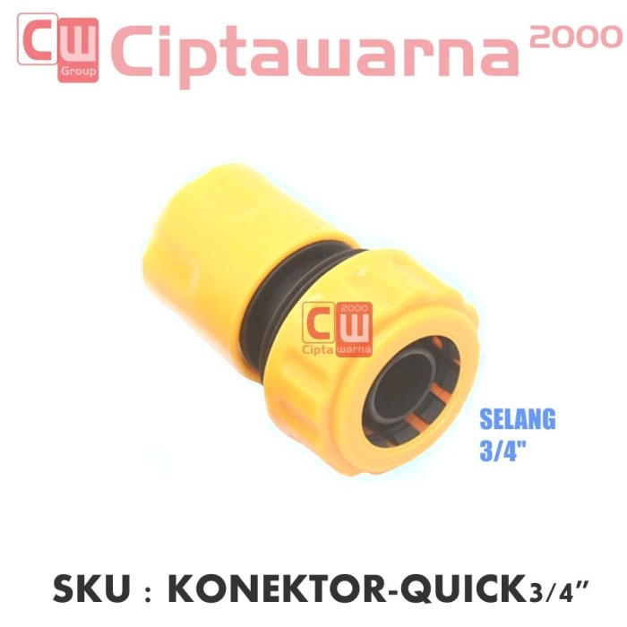 KONEKTOR QUICK RELEASE SELANG 1/2 - 3/4 - 1 INCH - 1-PER-2