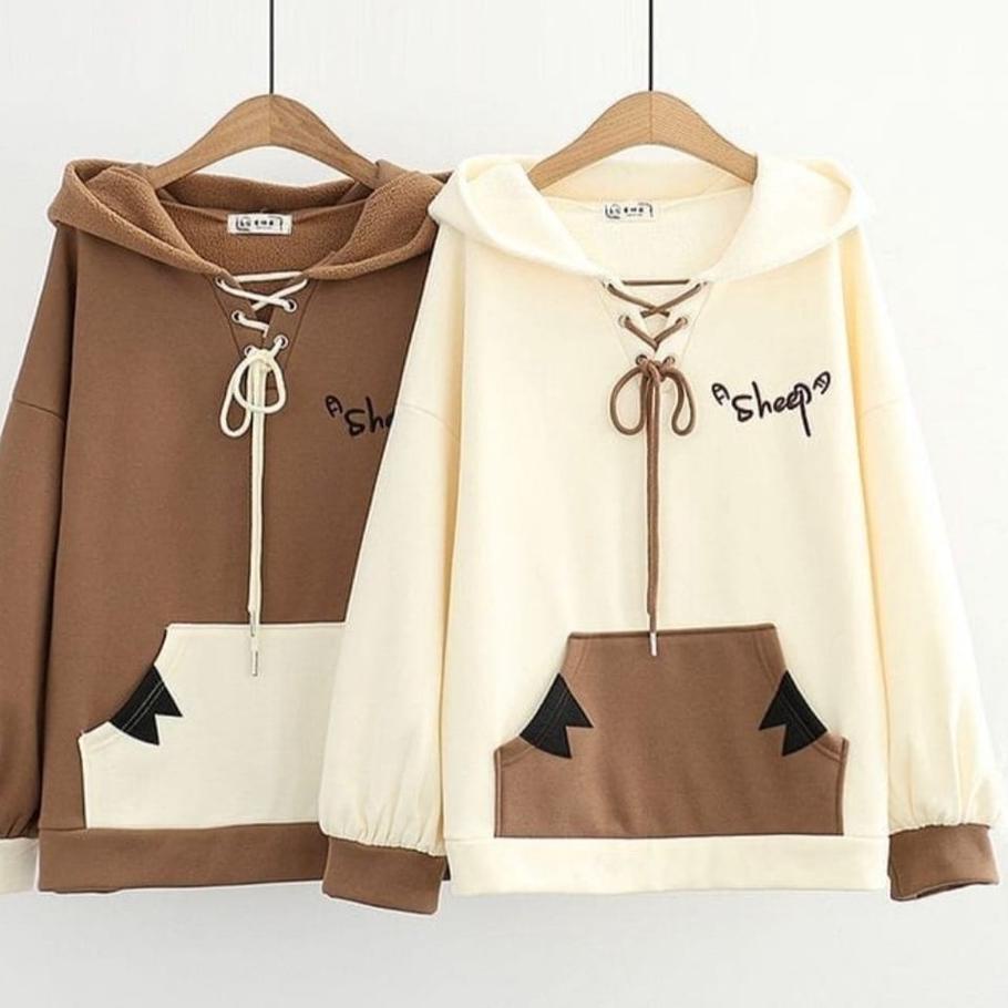 ☼ Sweater couple Satuan hoodie couple pasangan Satuan Hodie wanita terbaru Sweater couple bestie sat