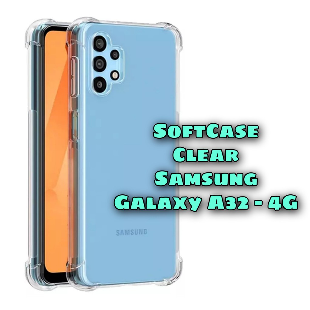PROMO Case Samsung Galaxy A32 4G Premium Soft Case Clear Samsung Galaxy A32 4G Slim Soft Utra Thin