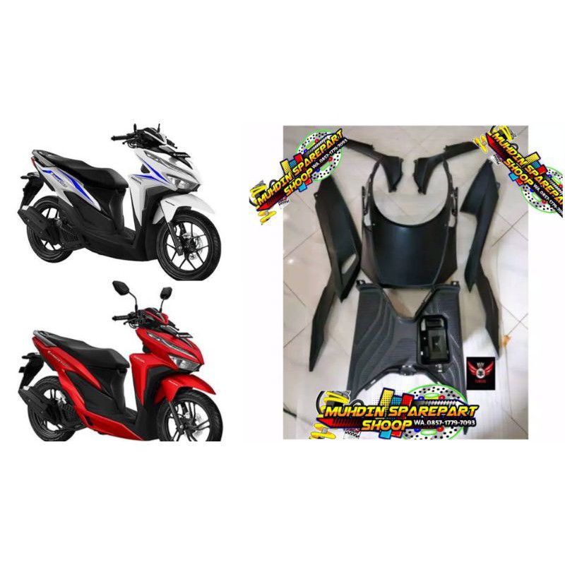 Paketan Full set Body kasar Vario 125 150 new k59j 2018 2019 injekan kaki Dek paru bawah Kolong