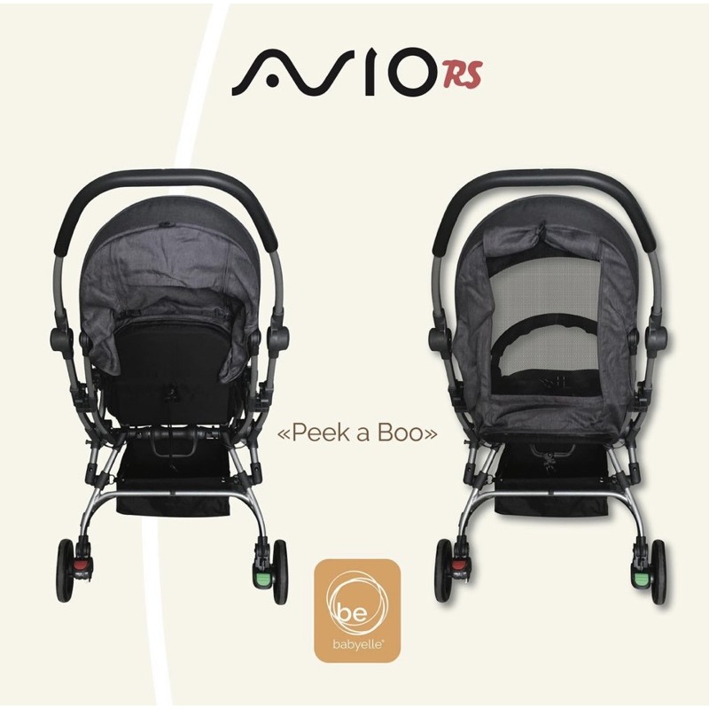 Makassar - Stroller Kereta Bayi BabyElle Avio RS Reversible 939 Hadap Depan Belakang