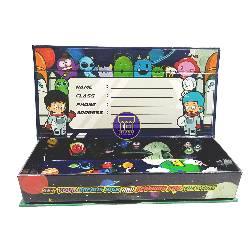 

BUTTERFLY - Tempat Pensil Motif Random Gambar Lucu - Pcs