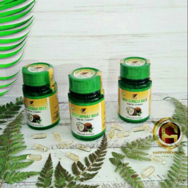 VCO KAPSUL  VCO MURNI HERBAL 100%