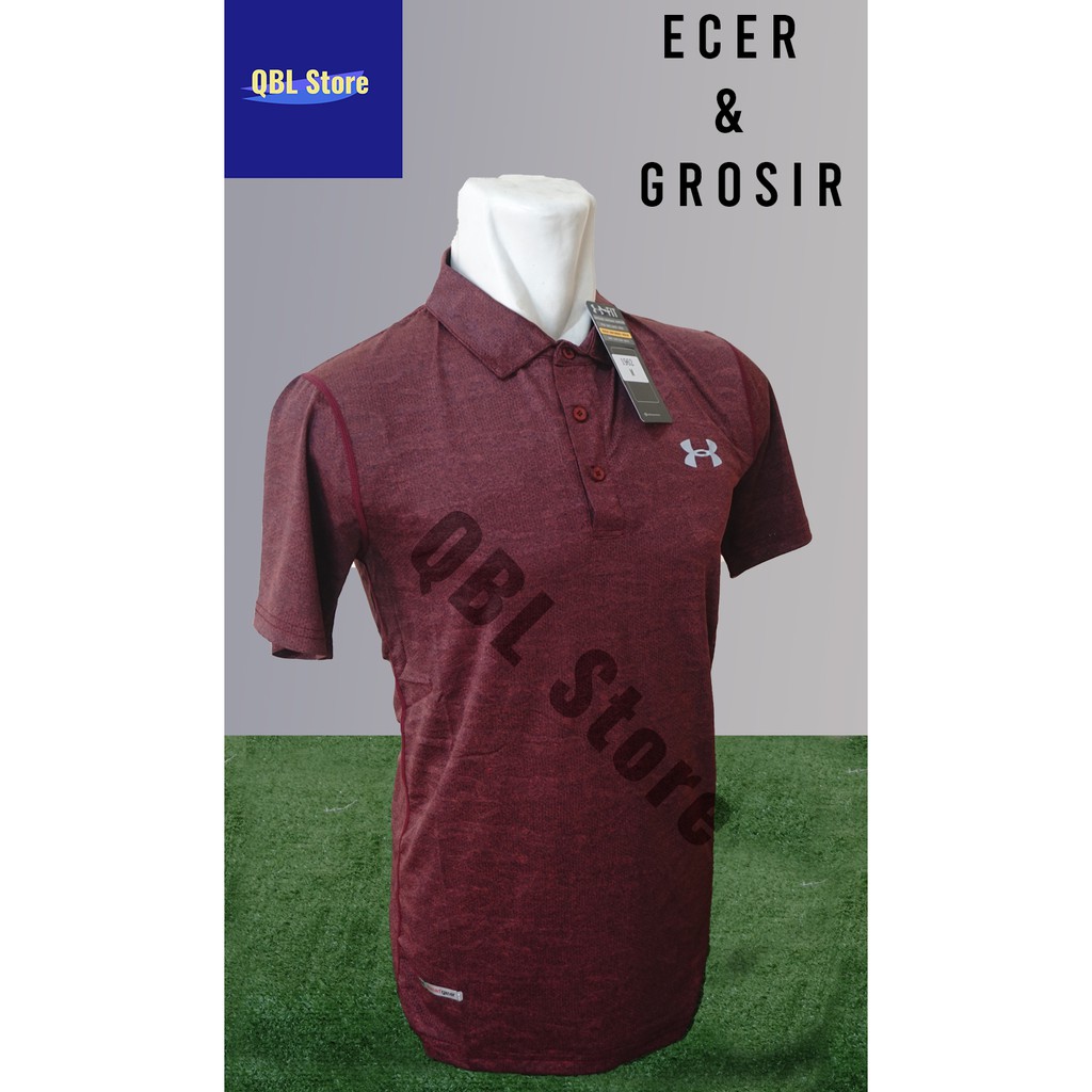 under armour dry fit polo
