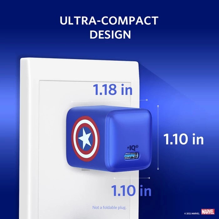 Menakjubkan Wall Charger Anker X Marvel Powerport Nano 20W - A2633 Hemat