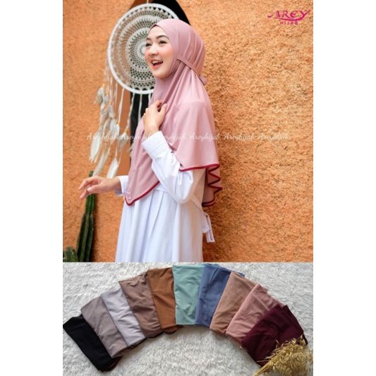 Arey Bergo Syar'i List Hijab Arey