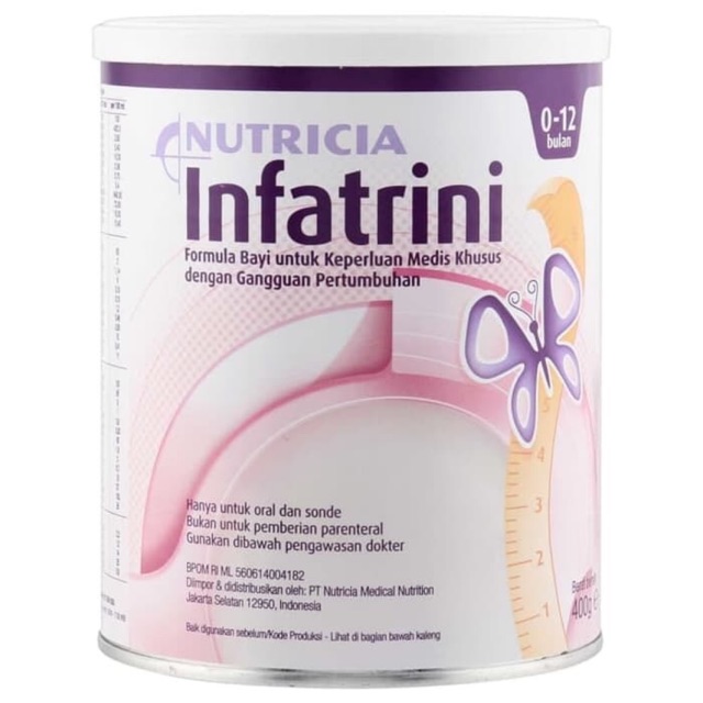 Susu Infatrini 400 gram 0-12 bulan