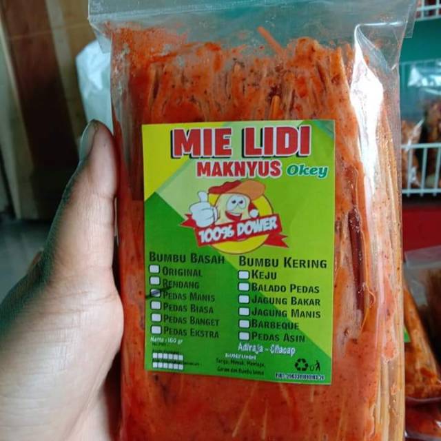 

MILIDI MAKNYUSokey 200gram Variant Rasa ada di pict