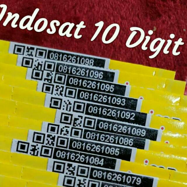 indosat 10digit rapi