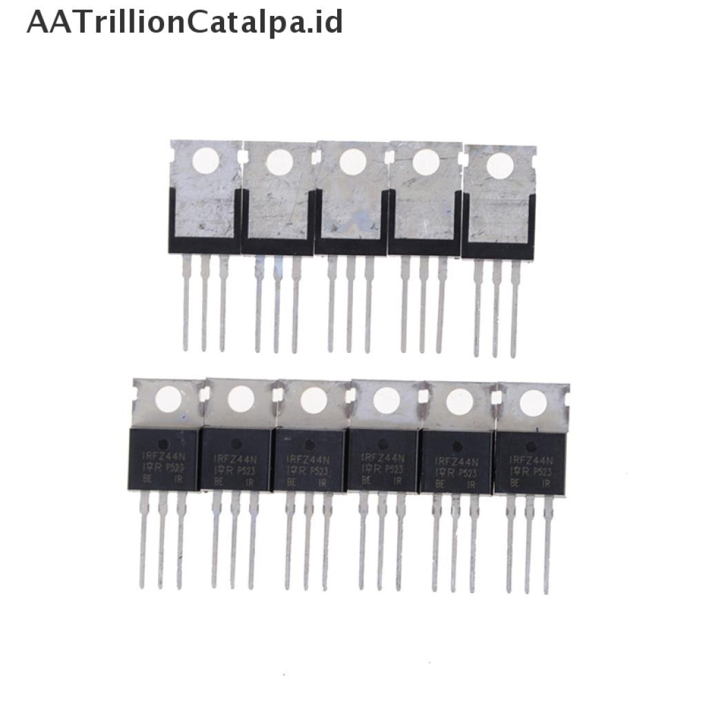 10 Pcs Transistor Power 55V 49A IRFZ44N IRFZ44 N Channel