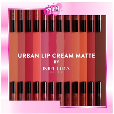 POKY - IMPLORA URBAN MATTE LIPCREAM | Implora Lip Cream Lipstick