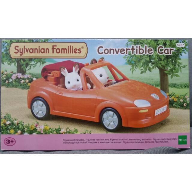 sylvanian convertible car