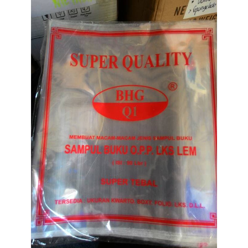 

Sampul Plastik LKS isi 50
