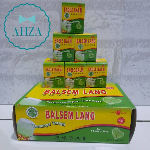 AHZA BALSEM CAP LANG 10GR EXP 2028