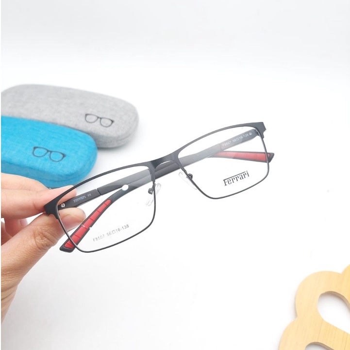 frame kacamata ferrari pria F8507