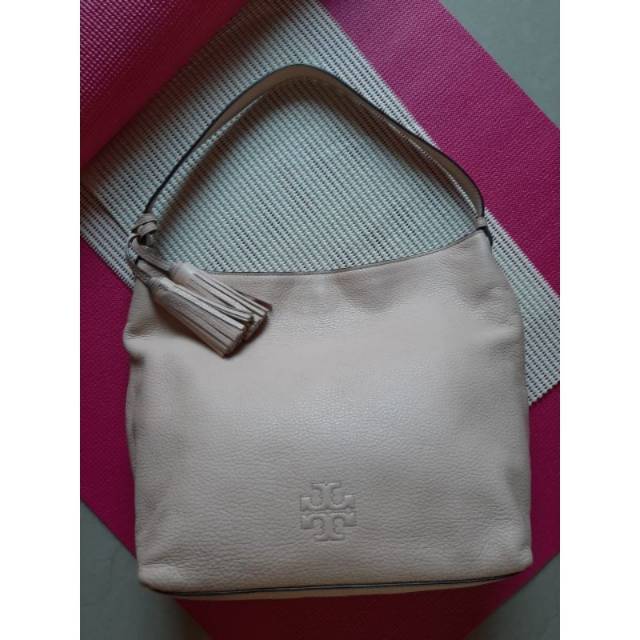 Tas Preloved Tory Burch Thea hobo leather/ Preloved tory burch