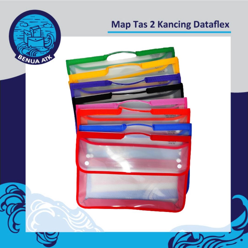 

Map Plastik Tas 2 Kancing School Bag Folio Dataflex DF-311