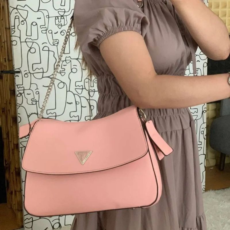 GUESSS Cordelia saffiano hobo bag