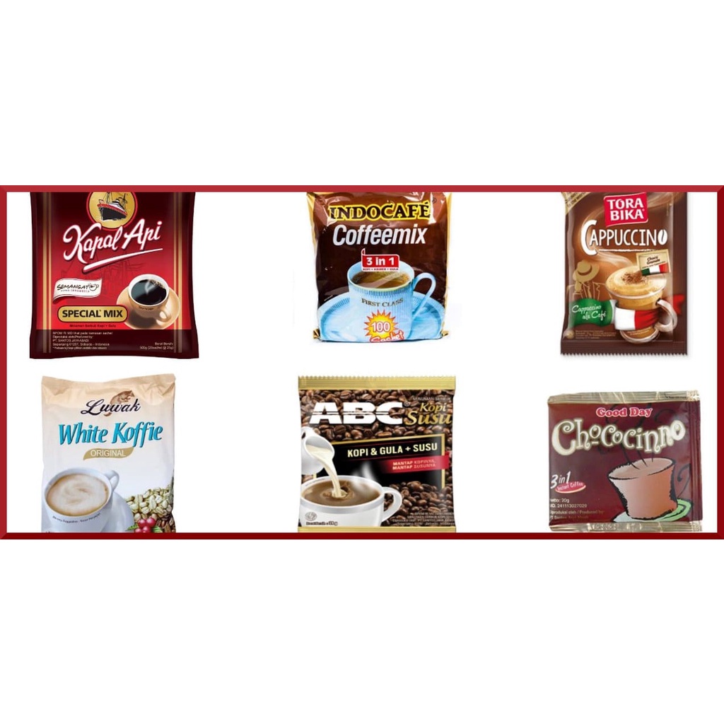 Jual MACAM-MACAM KOPI FAVORITE INDONESIA | Shopee Indonesia