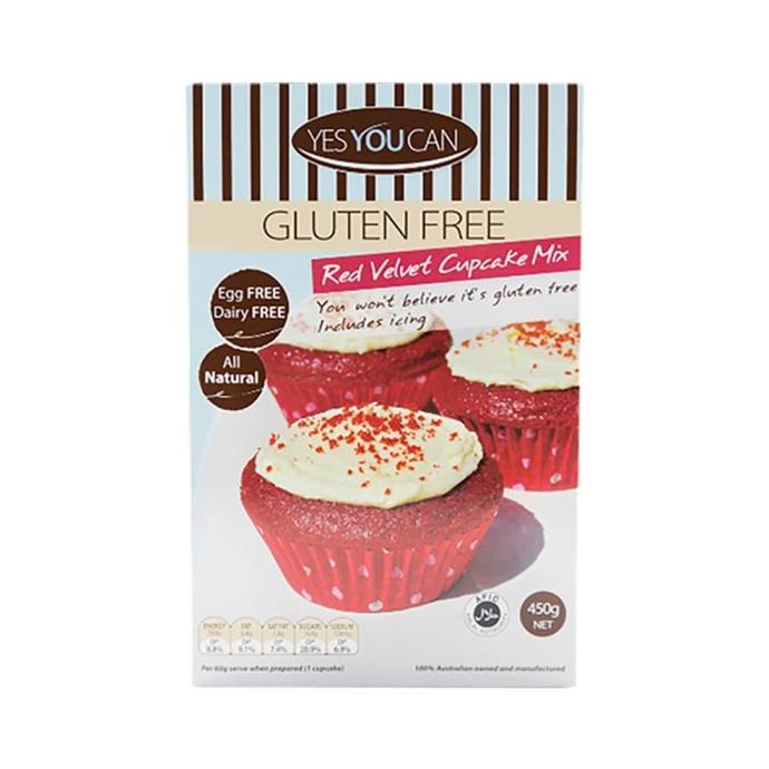 

YesYouCan Gluten Free Red Velvet Cupcake