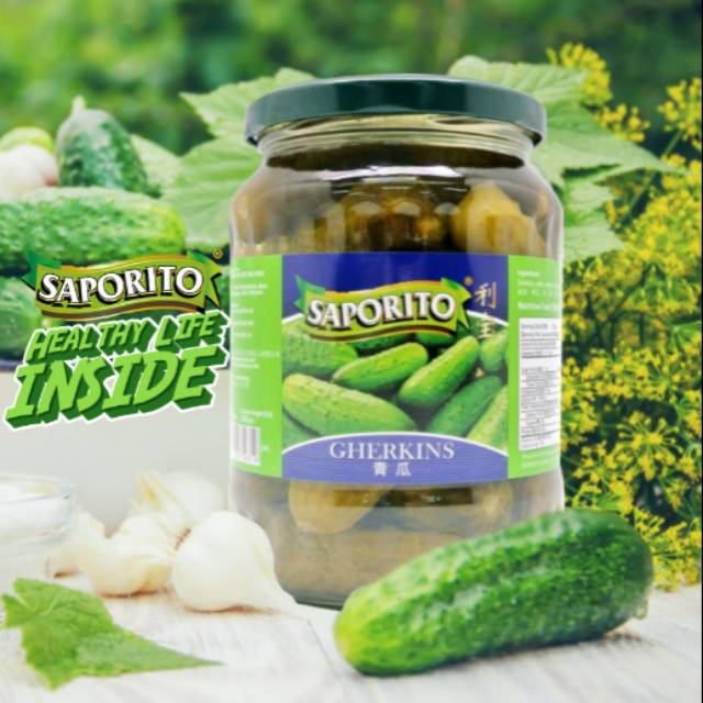 

SAPORITO GHERKIN 670GR // ACAR TIMUN 670GR