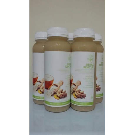 

TRADISIONALMINUMAN- JAMU BERAS KENCUR 250 ML -MINUMAN-TRADISIONAL.