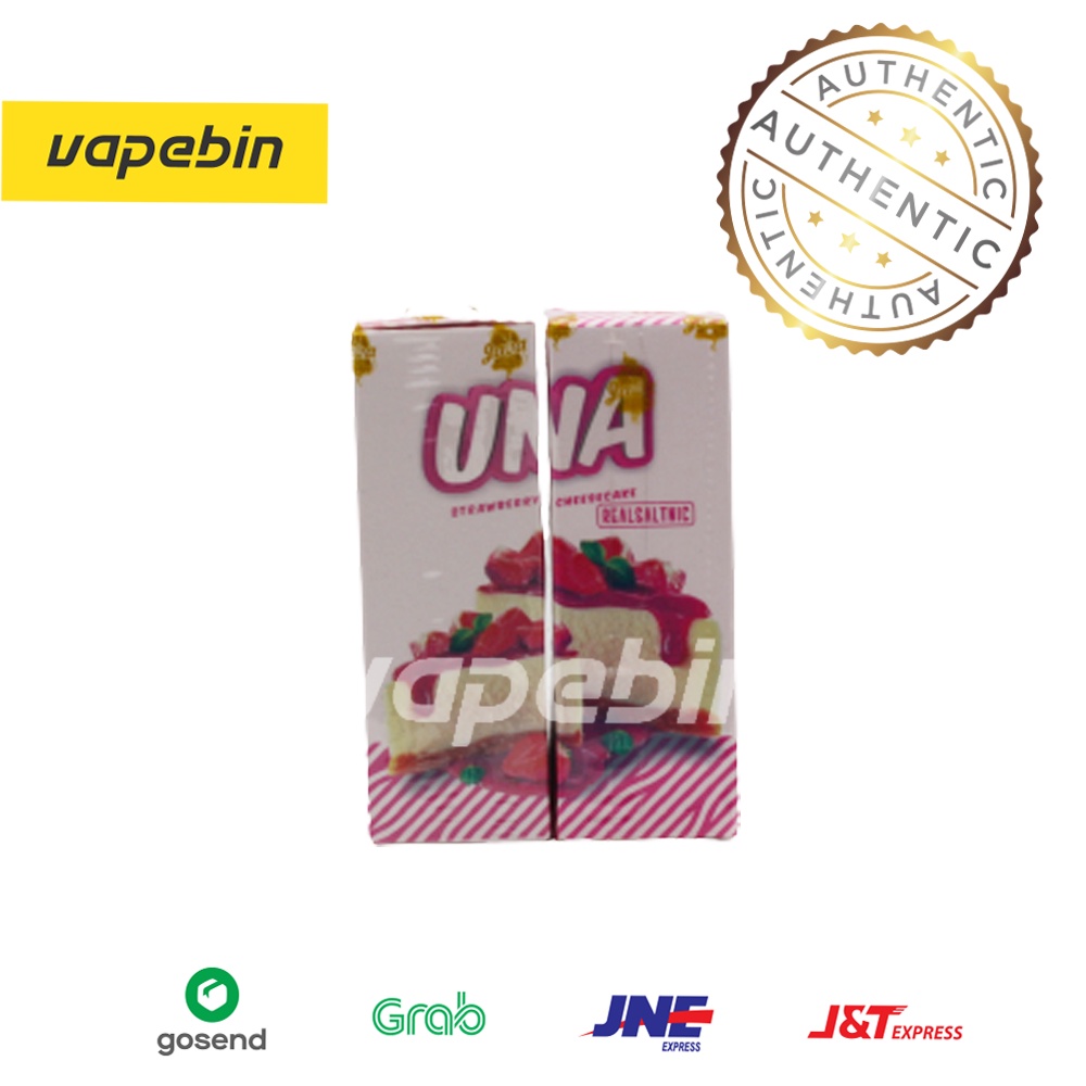 LIQUID UNA STRAWBERRY SALT NIC - UNA STRAWBERRY SALTNIC - 30ML