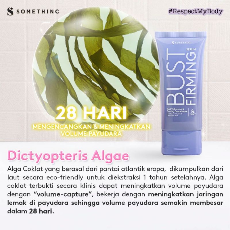 (GOSEND/COD) SOMETHINC BUST FIRMING SERUM - SERUM MENGENCANGKAN PAYUDARA | EFEK PUSH UP DALAM 28 HARI