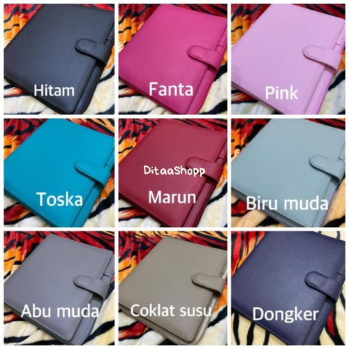 

Hpo Binder Polos Warna Warni A5/20Ring, B5/26Ring - A5, Hitam 053