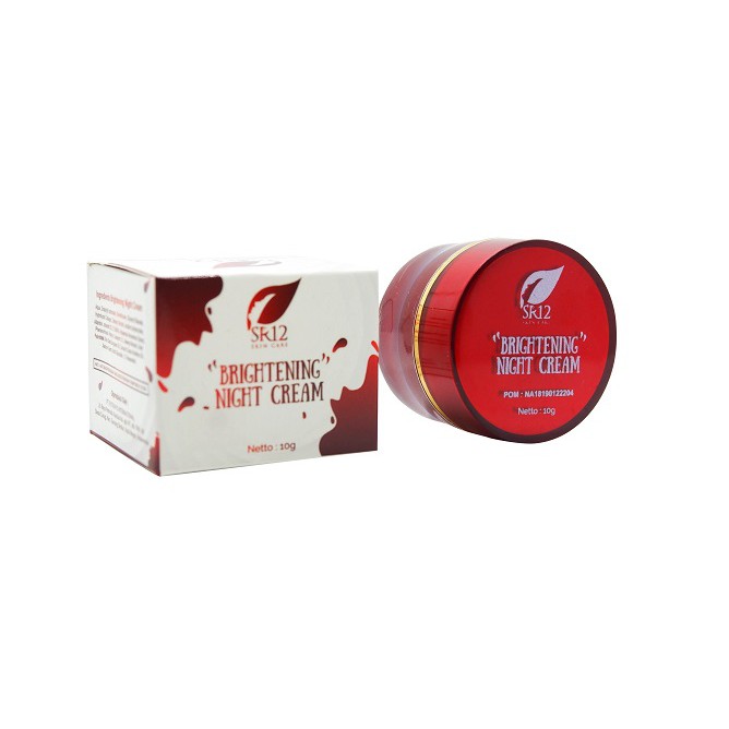 #BRIGHTENING NIGHT CREAM SR12 / CREAM PENCERAH MALAM