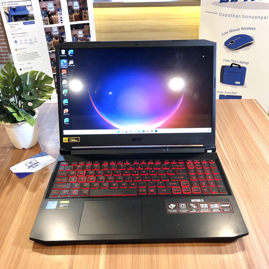 Jual Acer Nitro Core I Gen Th Ram Gb Ssd Gb Nvidia Second