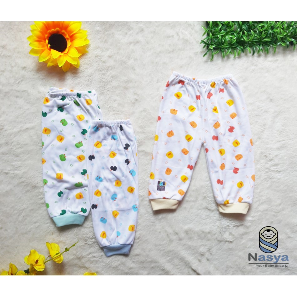 [B-005b] [3 pcs] CELANA PANJANG &amp; Pendek BAYI NEWBORN SHANKUSEN BUKA KAKI