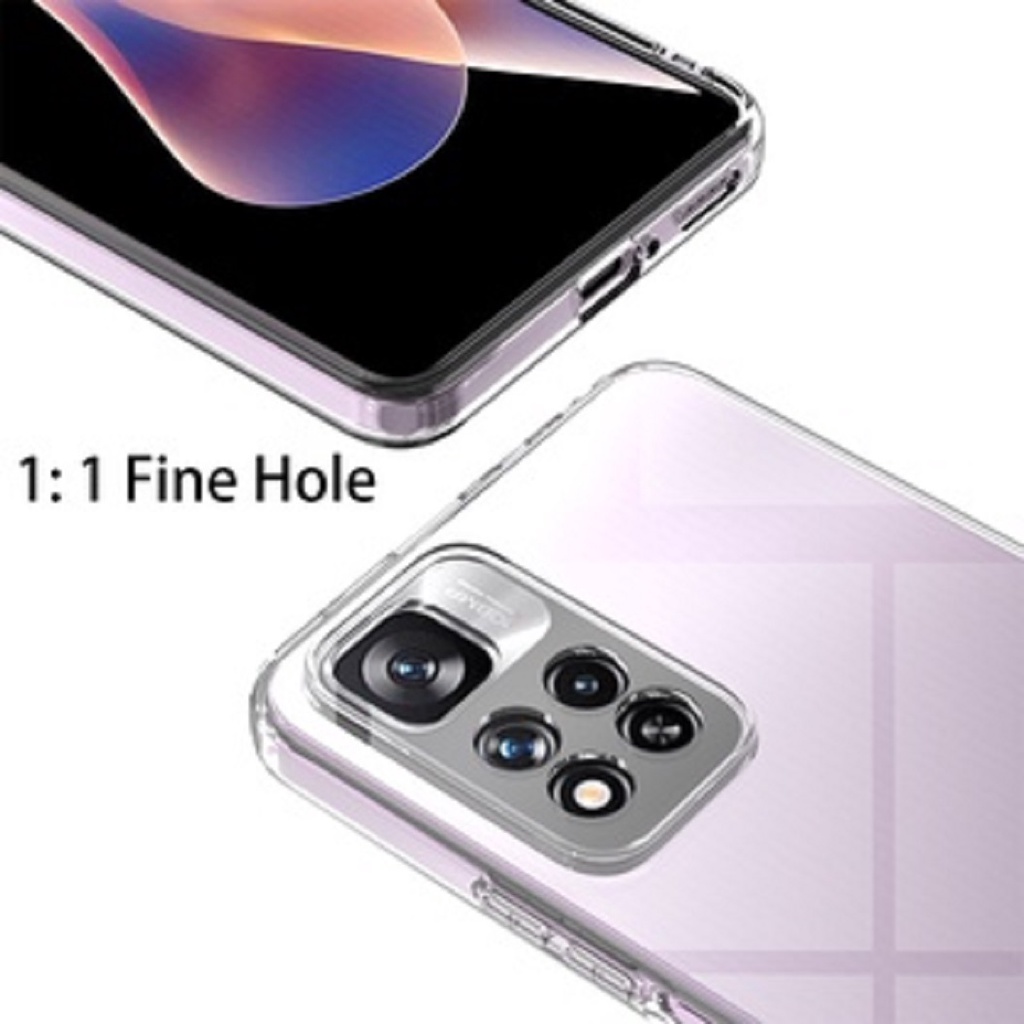 Clear Case Redmi Note 12 11 Pro 4g 5g Plus + Protector Camera Kamera Soft Tpu Casing Transparant