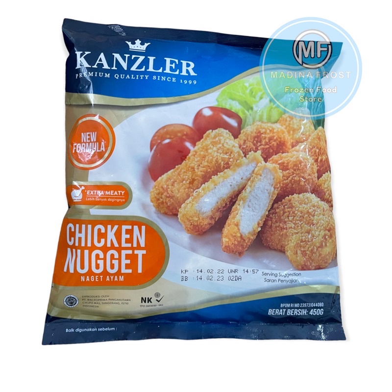 

KANZLER ORIGINAL CHICKEN NUGGET PREMIUM 450g