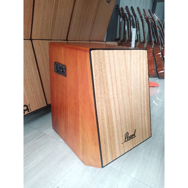 Kajon / Cahon Akustik Elektrik Bahan Full Kayu mahoni murah free packing buble wrap