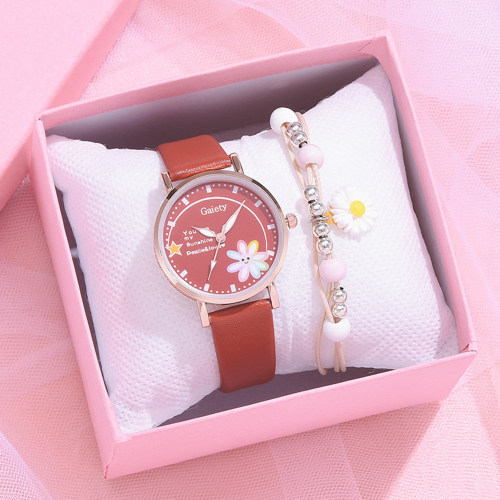 Jam Tangan Olahraga Wanita New Quartz Girls Cute Sports Watch Girl Gift Watch(NO BOX