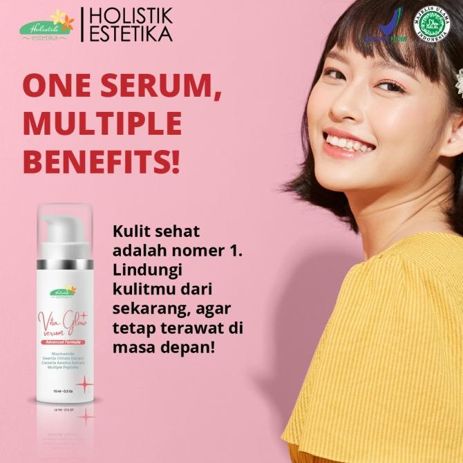 Holistik Estetika Vitaglow Serum - Anti Aging & Brightening ---Terbaru---