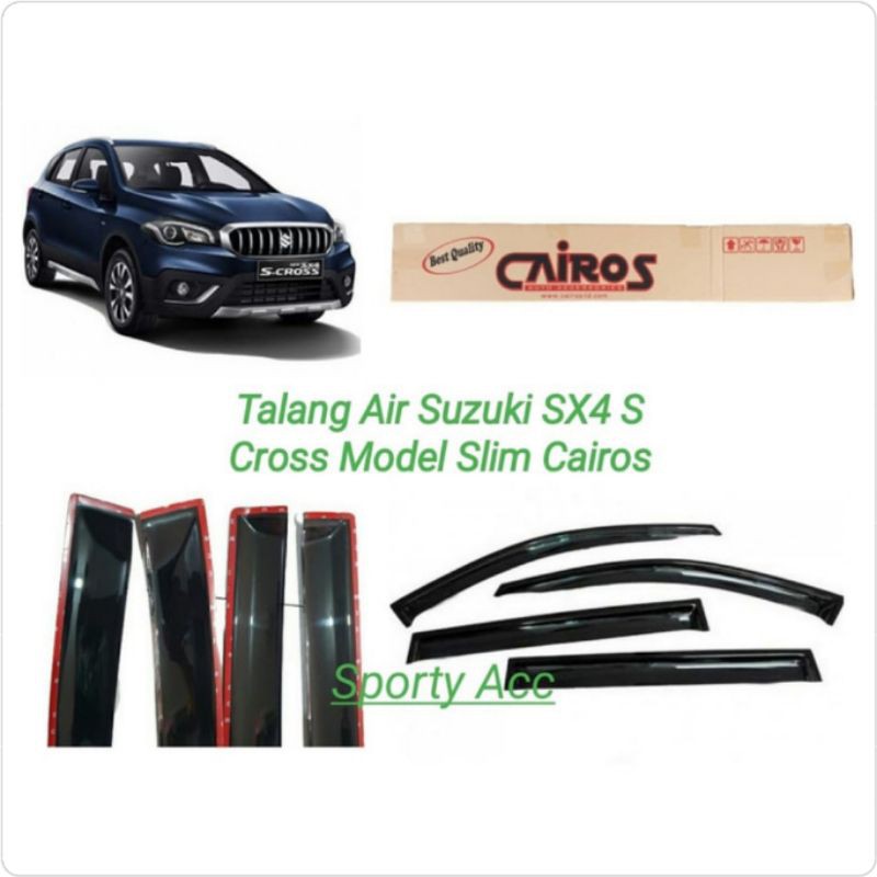 Talang Air SX4 S Cross Slim Merk Cairos